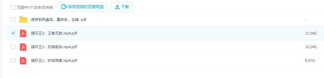 电影文件后缀为何是pdf？
