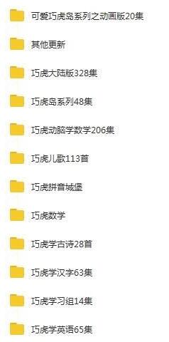 巧虎资源合集共1800集插图1