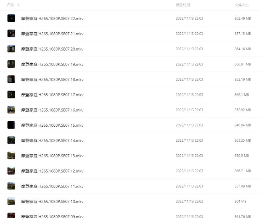 美剧《摩登家庭》1-11季超清无删减双语字幕