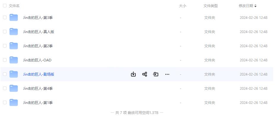 动漫《进击的巨人》1-4季超清中字无删减真人版/剧场版/OAD大合集插图2
