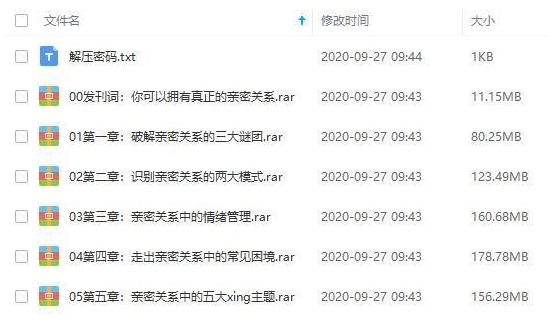 亲密关系心理课25节合集插图2