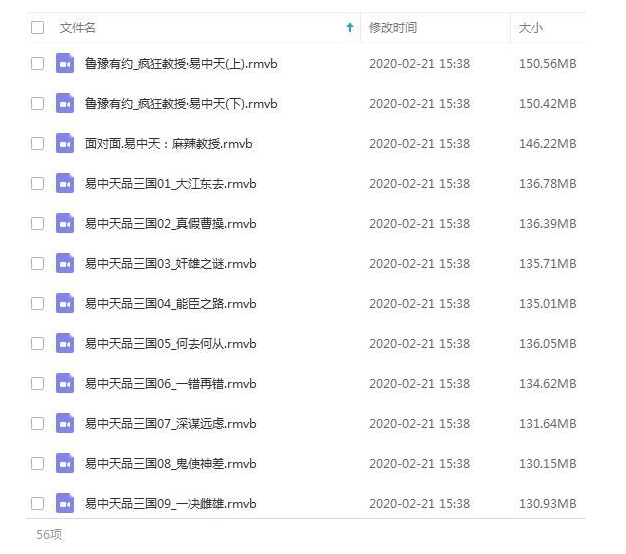 易中天品三国视频全集插图1