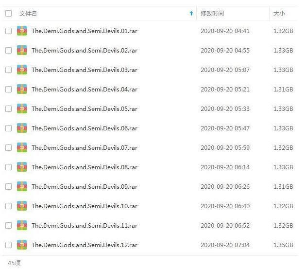 《天龙八部》1997黄日华版45合集国粤双语中字插图2 《天龙八部》1997黄日华版45合集国粤双语中字