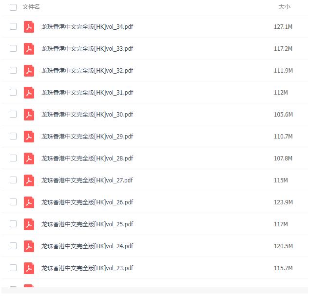 鸟山明漫画《七龙珠》全彩中文版34册合集插图3 鸟山明漫画《七龙珠》全彩中文版34册合集