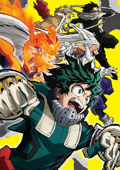 动漫《我的英雄学院》1-5季合集高清日语中字