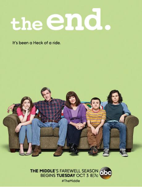 美剧《中产家庭/左右不逢源》1-9季高清中英字幕215全集