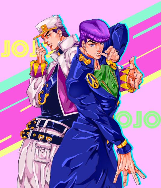 漫画《JOJO的奇妙冒险》1-7部合集全彩高清版