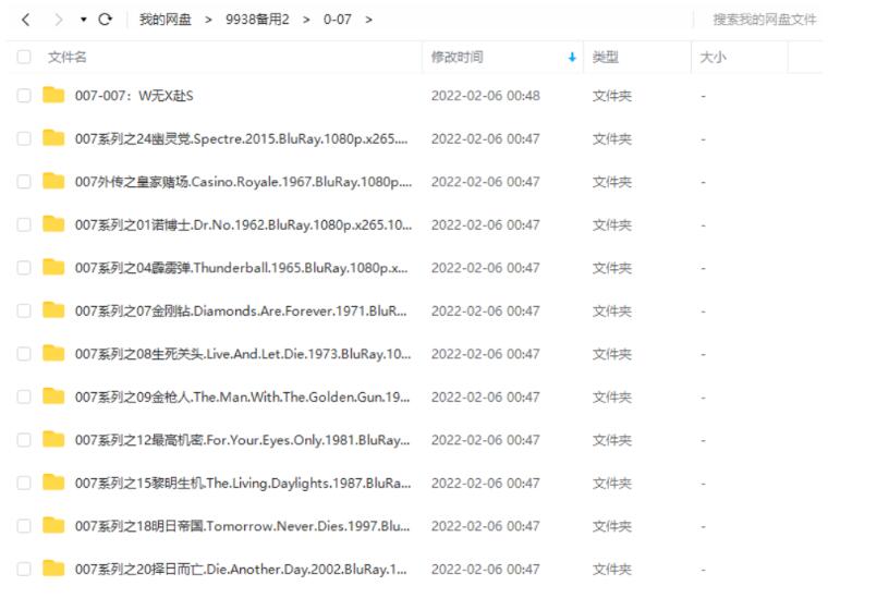 电影《007》系列1-25部+2部外传超清中字合集插图2