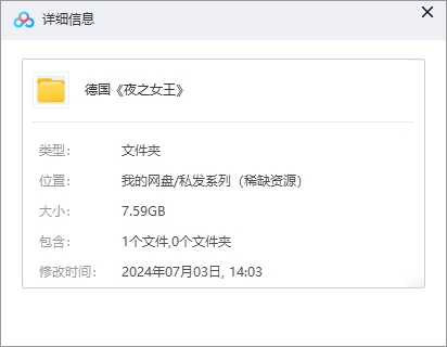 德国电影《夜之女王》2017超清中字未删减
