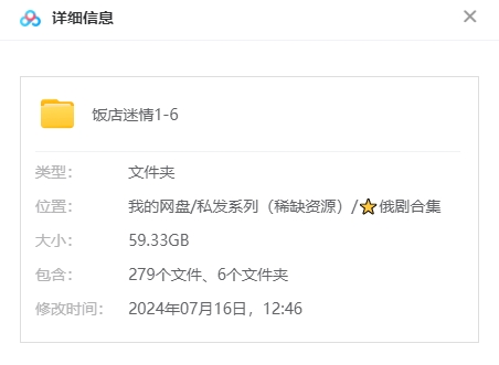 俄剧《饭店迷情》1-6季超清中字无删减插图1