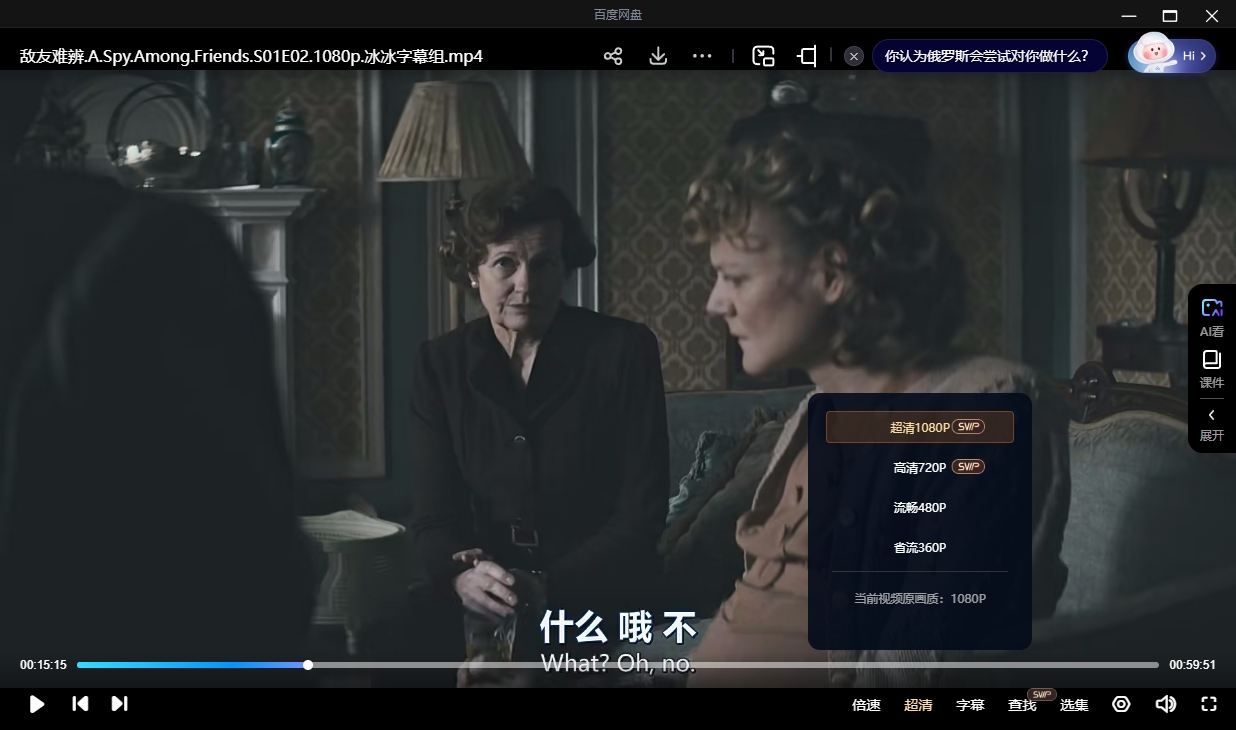 美剧《敌友难辨》超清中字无删减6集全
