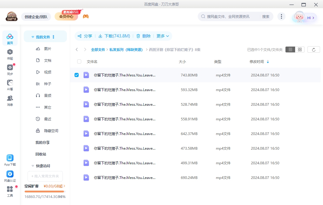 西班牙剧《你留下的烂摊子》超清中字无删减8集全插图2 西班牙剧《你留下的烂摊子》超清中字无删减8集全
