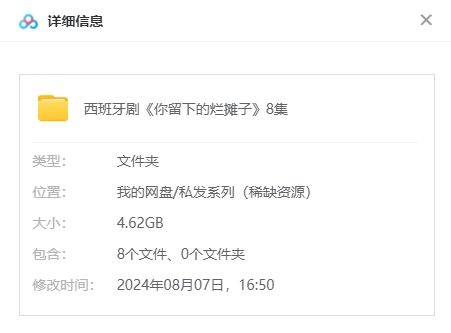 西班牙剧《你留下的烂摊子》超清中字无删减8集全插图1 西班牙剧《你留下的烂摊子》超清中字无删减8集全