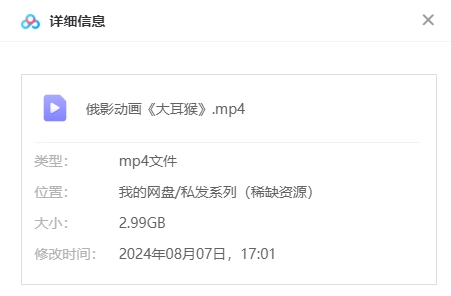 俄罗斯动画电影《大耳猴》2023高清中字插图1