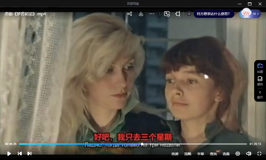 苏影《梦若初见》1981无删减中文字幕插图2