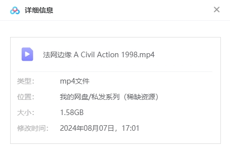 电影《法网边缘》1999高清中字无删减