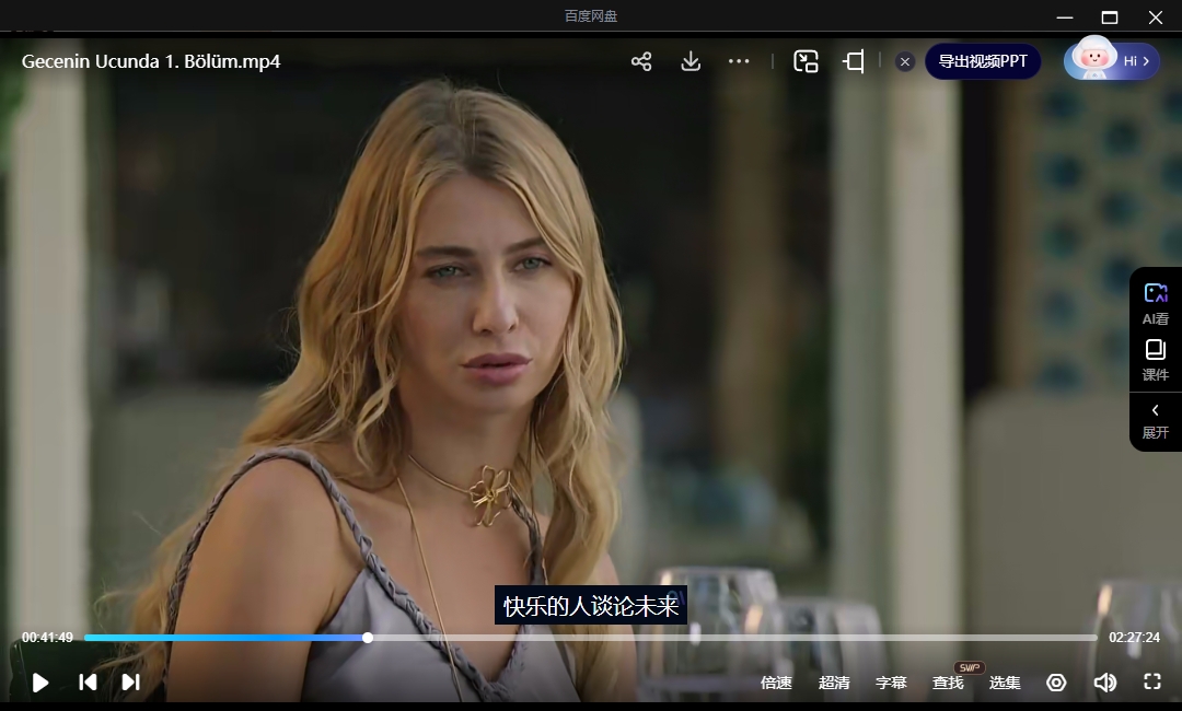 土耳其剧《黑夜尽头》[超清中字/全26集48.77G][百度网盘]