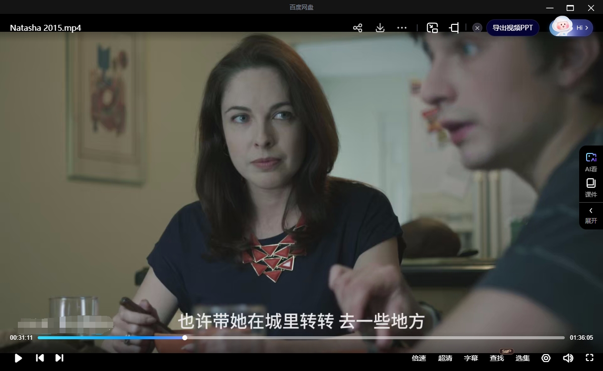 加拿大电影《娜塔莎》[爱情/剧情][超清中字/8.55G][百度网盘]