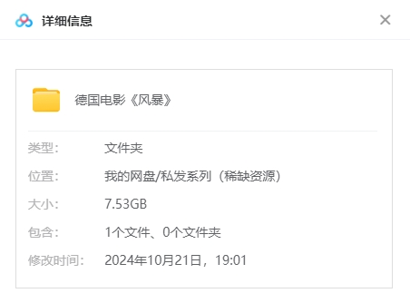德国电影《风暴》2009[超清中字/7.53G][百度网盘]