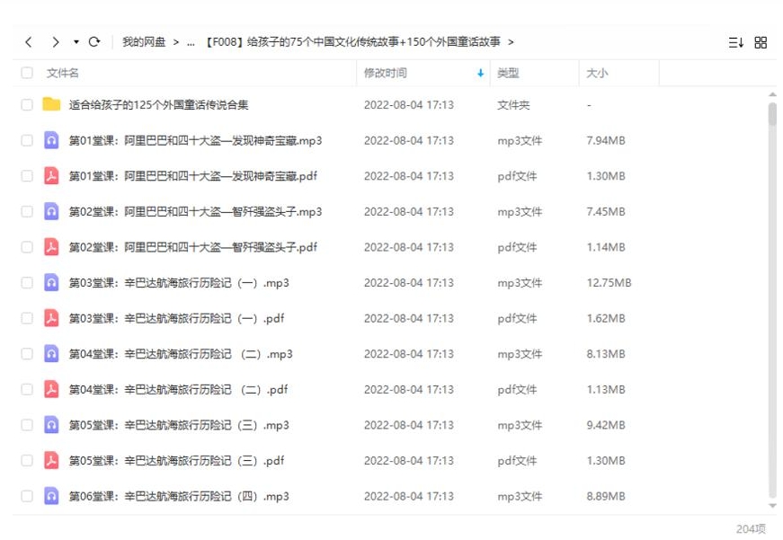 75+150个国内外童话故事音频合集插图2