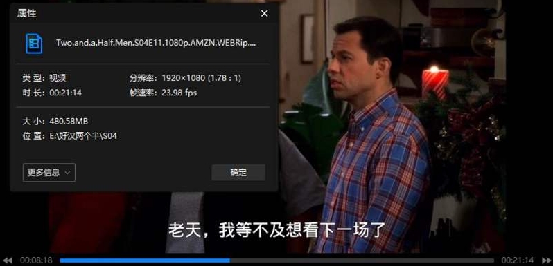 美剧《好汉两个半》[1-12季][超清中字/120.12G][百度网盘]插图3
