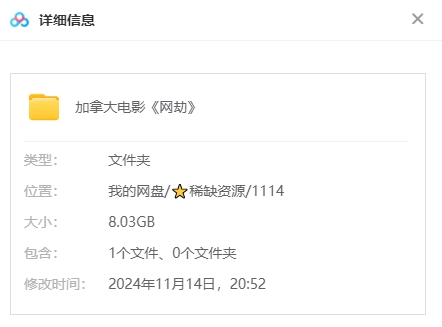 加拿大电影《网劫》[2010][超清中字/8.55G][百度网盘]