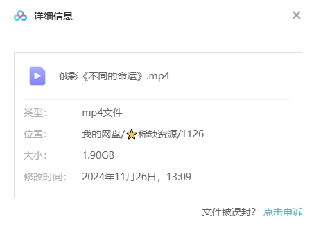 俄罗斯电影《不同的命运》[1956][高清中字/1.90G][百度网盘]插图1