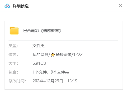 巴西电影《情感教育》[2013][超清中字/6.91G][百度网盘]插图1