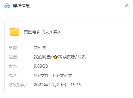 英国电影《大买卖》[1998][超清中字/9.89G][百度网盘]插图1