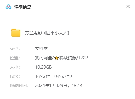 芬兰电影《四个小大人》[2023][超清中字/10.29G][百度网盘]插图1