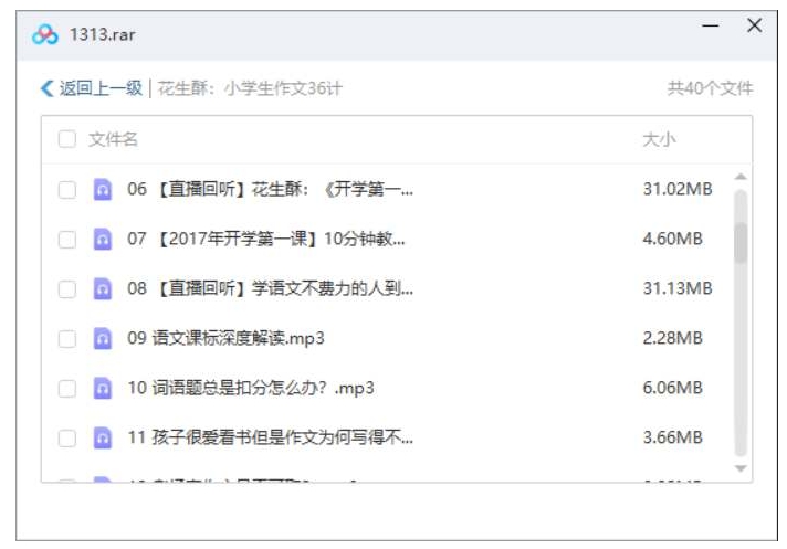 怎样写好小学作文，40节音频合集插图2