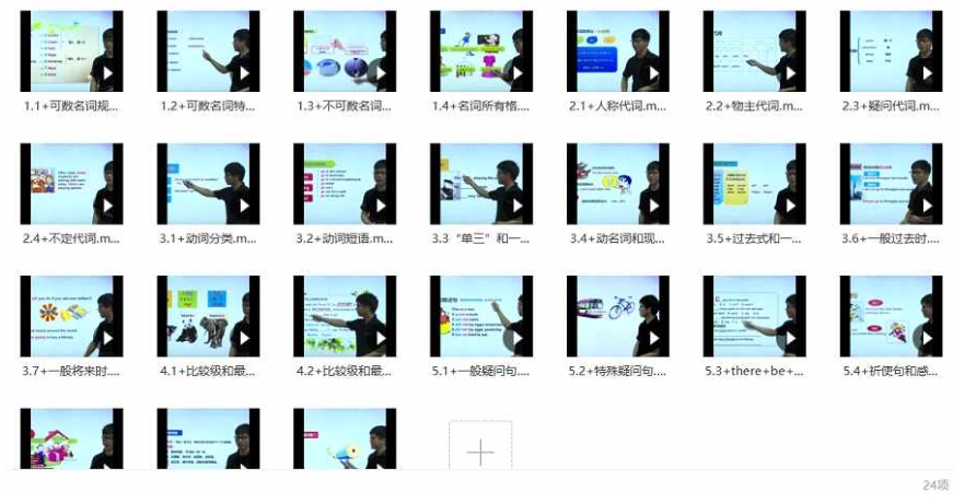 小升初英语考点攻略，24集视频合集插图2