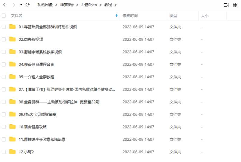 价值8000元的健身教程，12套超清视频插图2