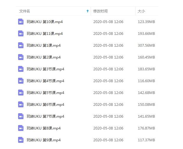 尤克里里零基础教程，24课教视频+练习谱合集插图3