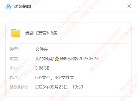 俄剧《妄誉》[2024][超清中字/6集全5.66G][百度网盘]插图1