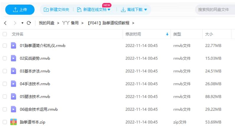 跆拳道教学，6讲视频合集插图2