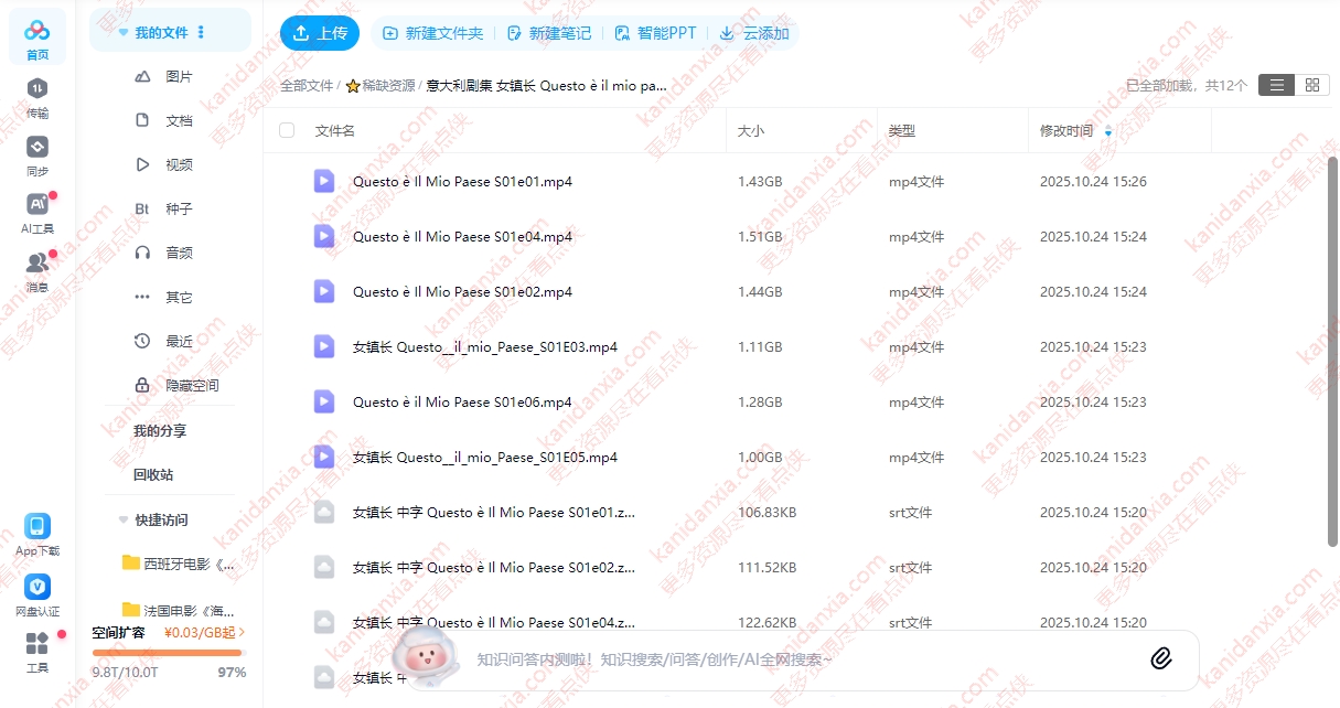 意大利剧《当家作主》[2015][高清中字/6集全7.78G][百度迅雷网盘]​