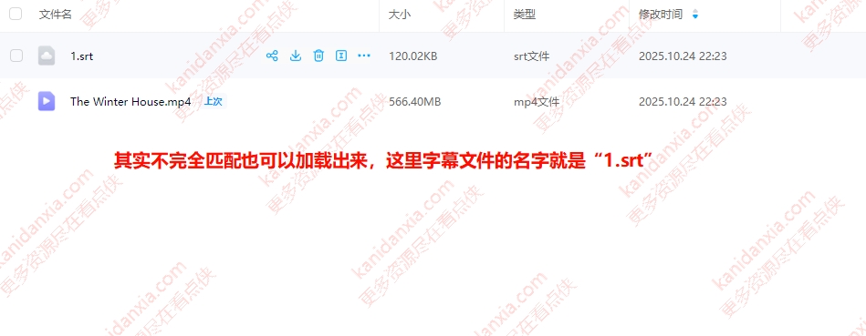 “外挂字幕“如何使用？
