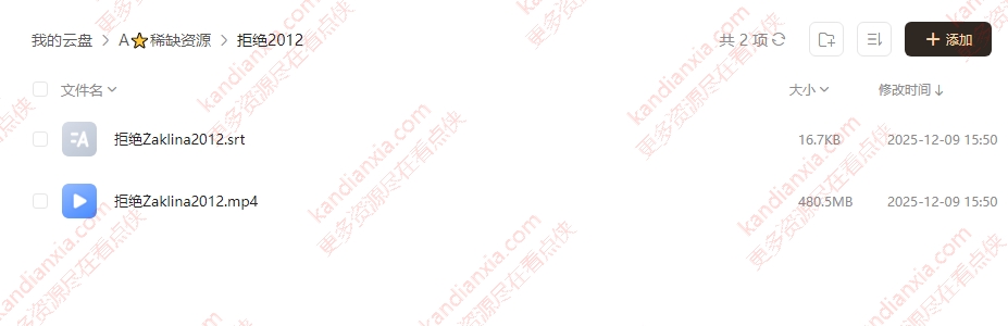 波兰短片《拒绝》[2012][高清中字/480MB][迅雷网盘]插图2