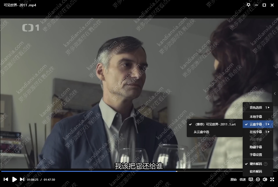 斯洛伐克电影《可见的世界》[2011][高清中字/1G][迅雷网盘]​