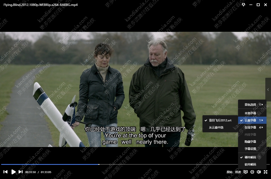 英国电影《盲目飞行》[2012][超清中字/1.8G][迅雷网盘]​