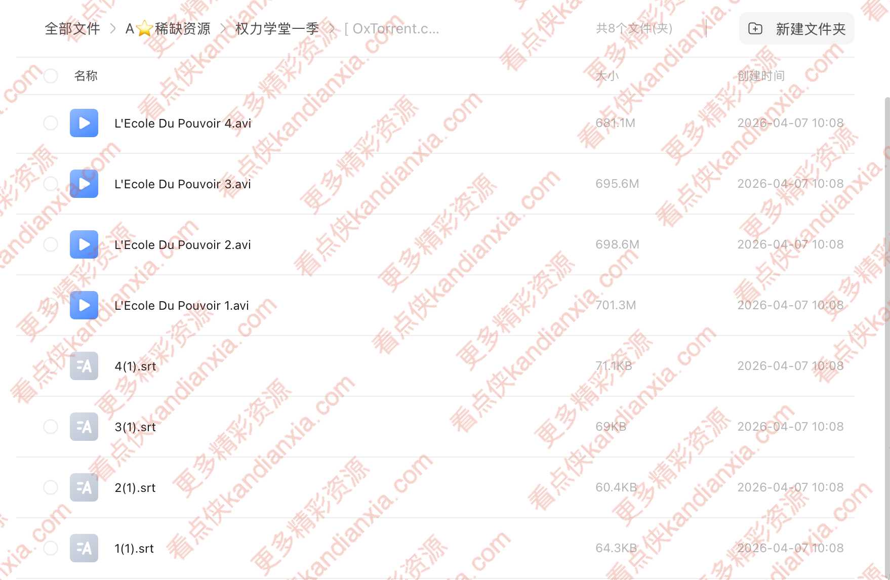 法剧《权力学堂》[2009][中文字幕/4集全][迅雷网盘]​