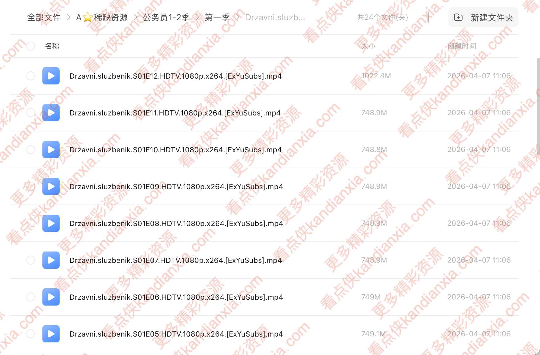 塞尔维亚剧《公务员》[1-2季][超清中字][迅雷网盘]​