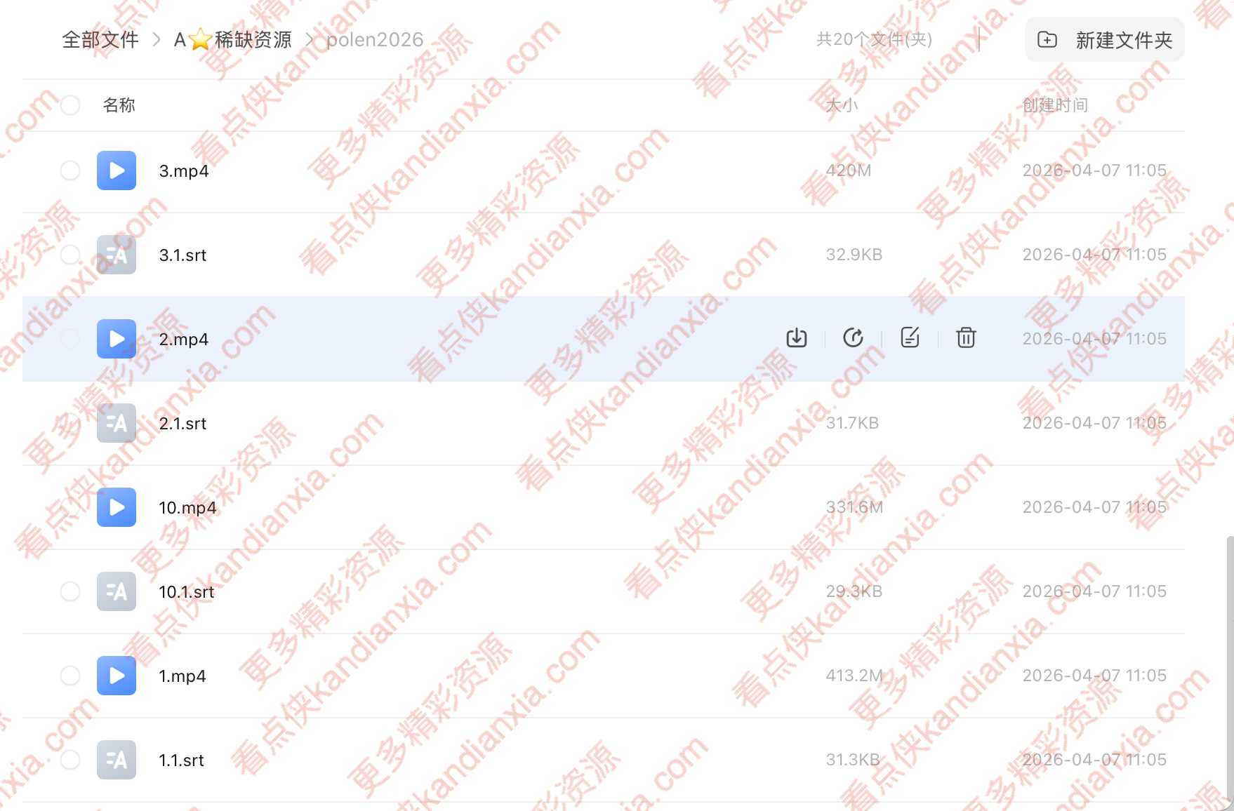 墨西哥剧《花粉/Polen》[20213[高清中字][迅雷网盘]​