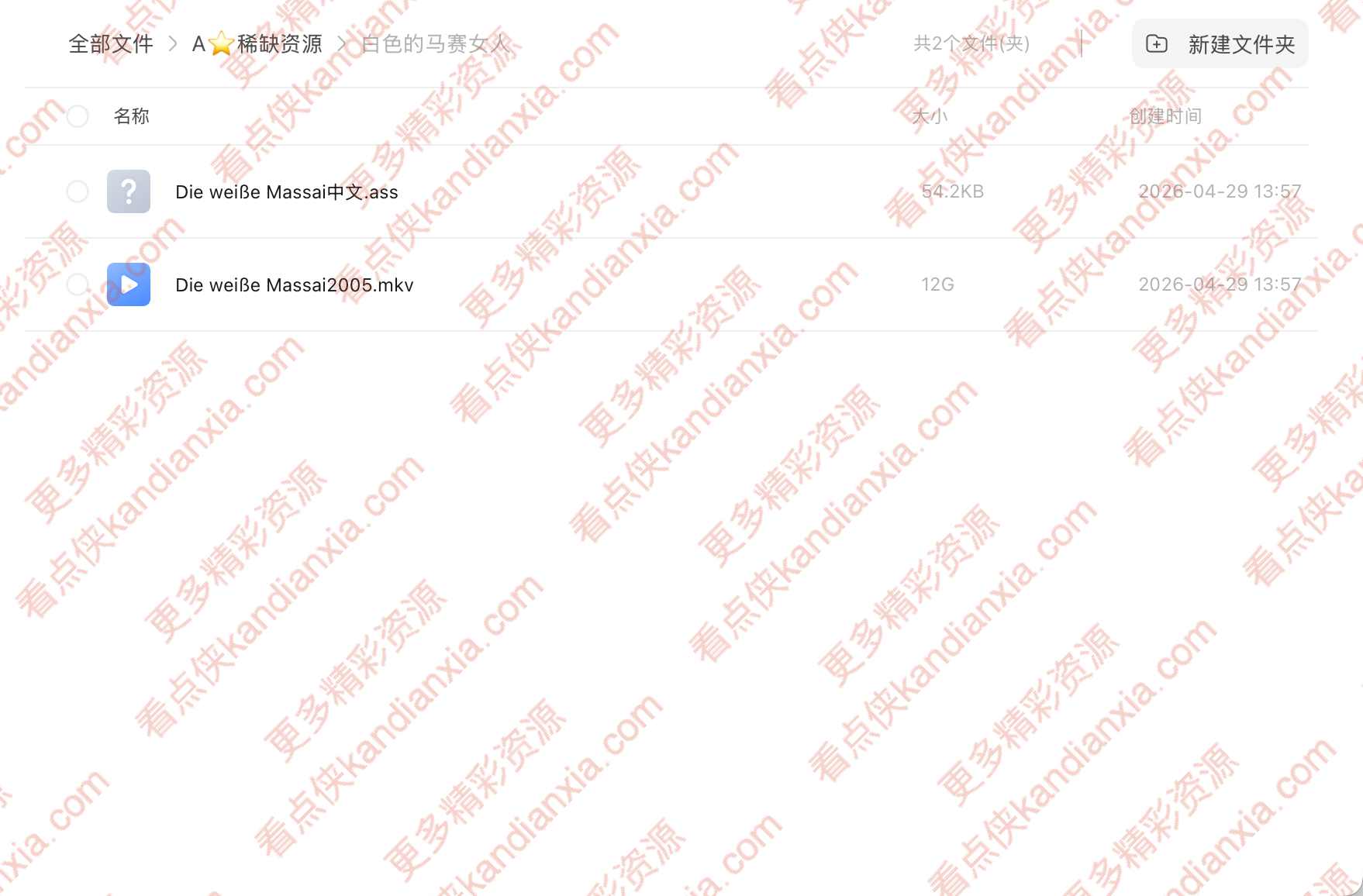 德国电影《白色的玛赛女人》[2005][超清中字/12G][迅雷网盘]