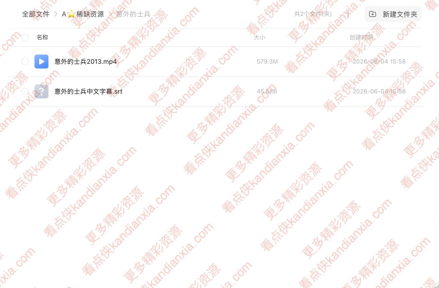 澳大利亚电影《意外的士兵》[2013][中文字幕][迅雷网盘]​