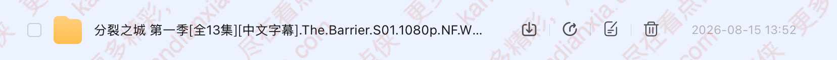 西班牙剧《分裂之城》[2020][超清中字/13集全][迅雷网盘]​