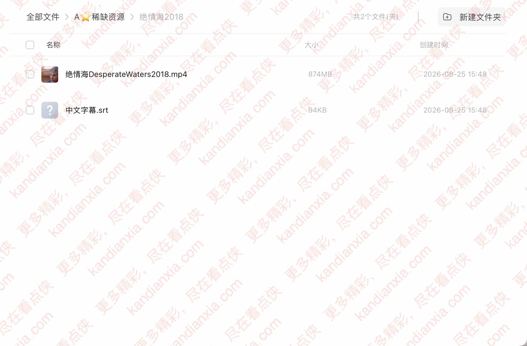 美国电影《绝情海》[2019][高清中字][迅雷网盘]