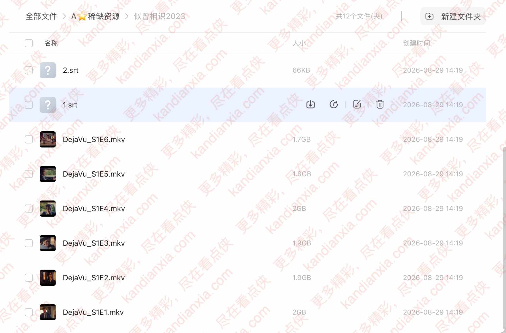 荷兰剧《似曾相识》[2023][高清中字/6集全][迅雷网盘]​