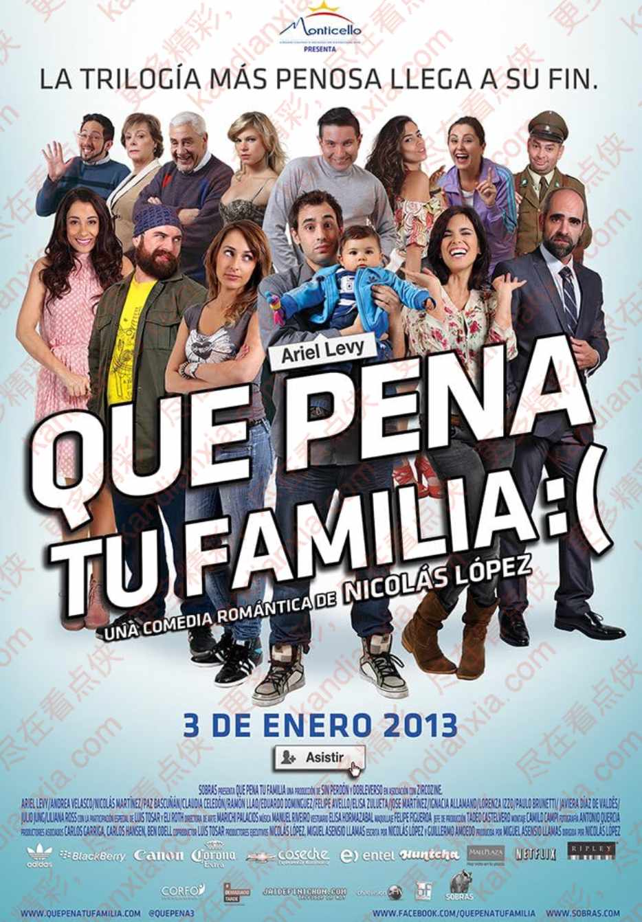 智利电影《Que Pena tu Familia》[2013][迅雷网盘]​